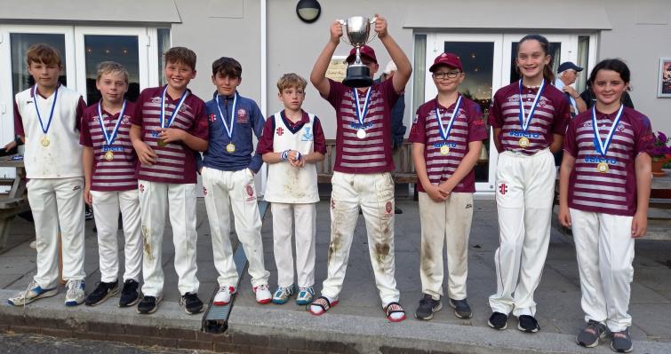 Runners up Cresselly Under 11s